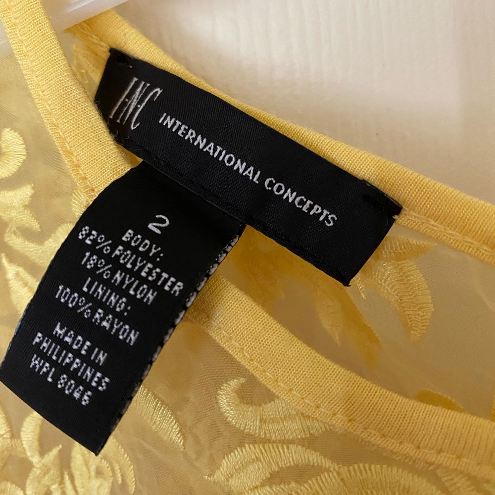 BNWT INC International dress SIZE 2 - Picture 4 of 11